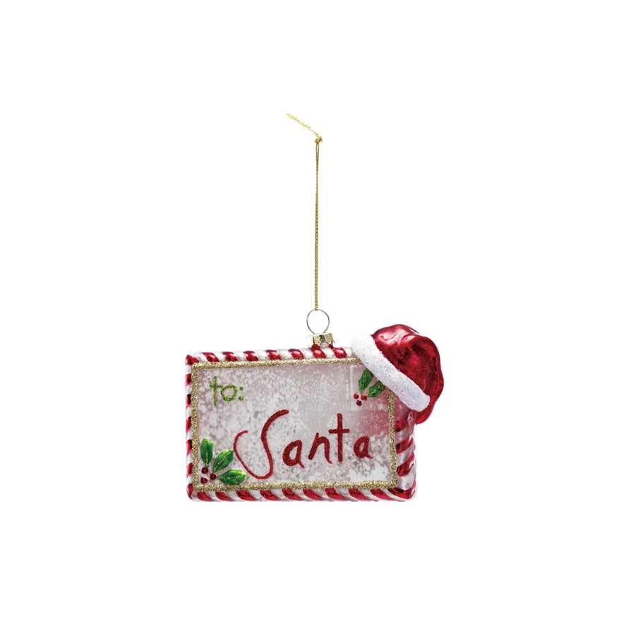 Letter to Santa Ornament