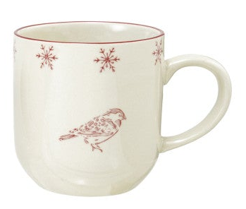 12 oz. Hand-Stamped Stoneware Mug