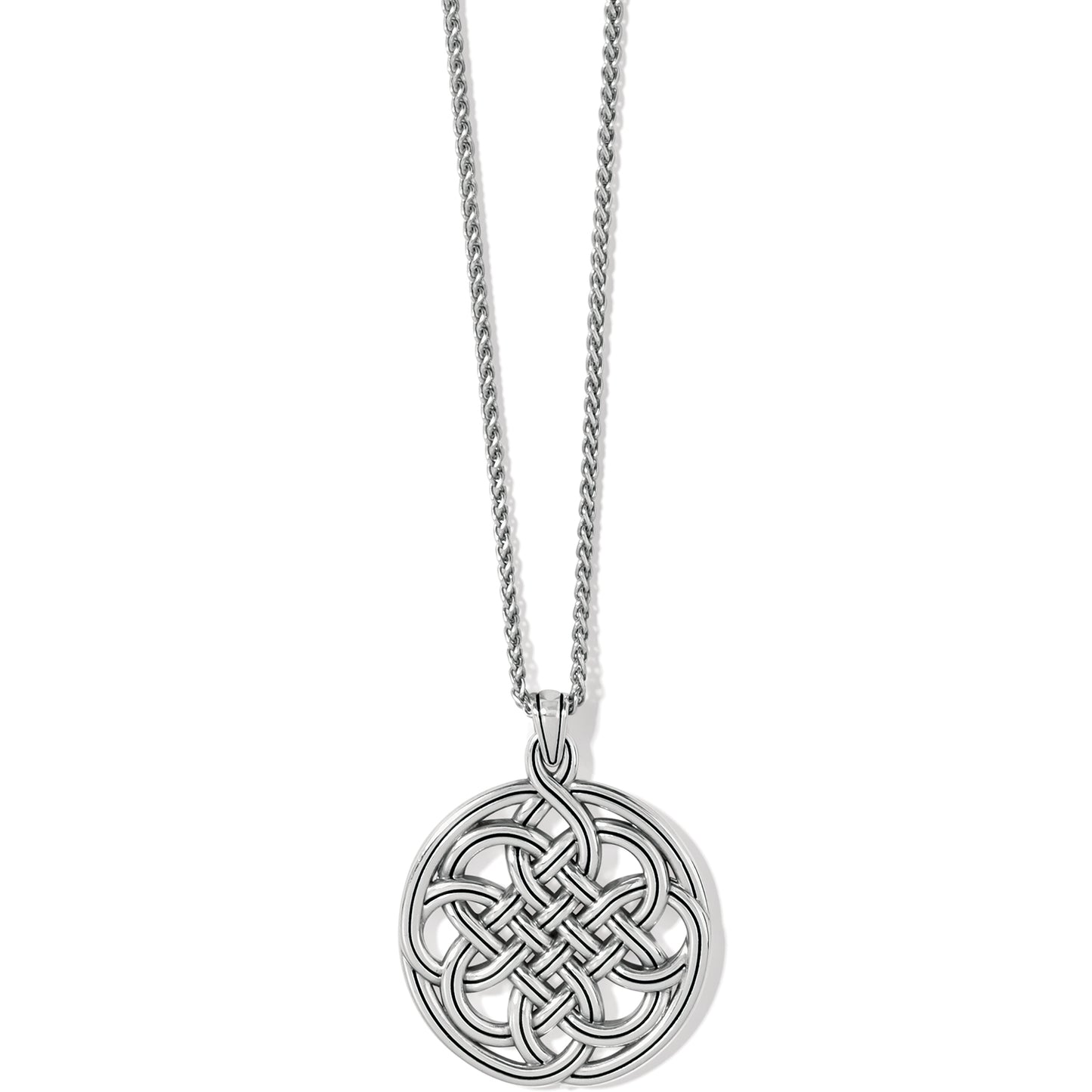 Interlok Medallion Necklace