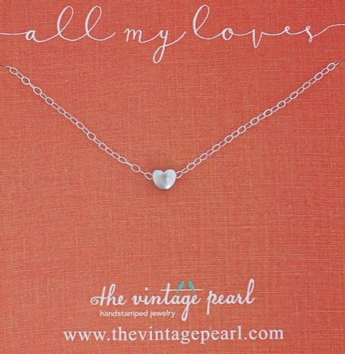 All My Loves Necklace: 1 Heart