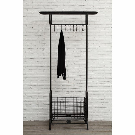36-1/2"L x 75-1/2"H Metal Rack