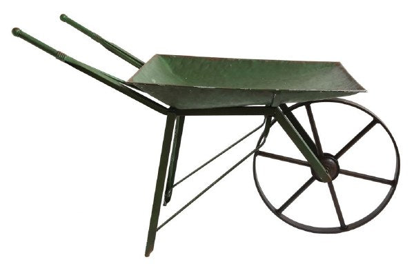 Decorative Metal Wheelbarrow