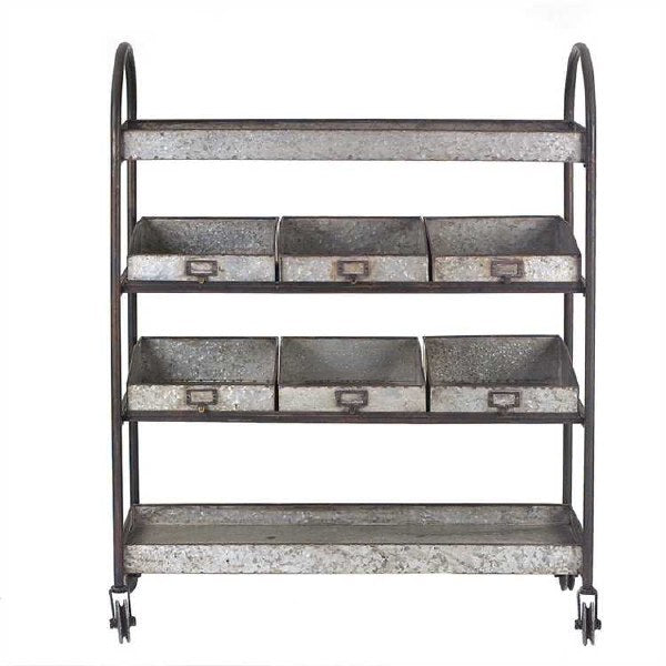 Metal Tier Cart