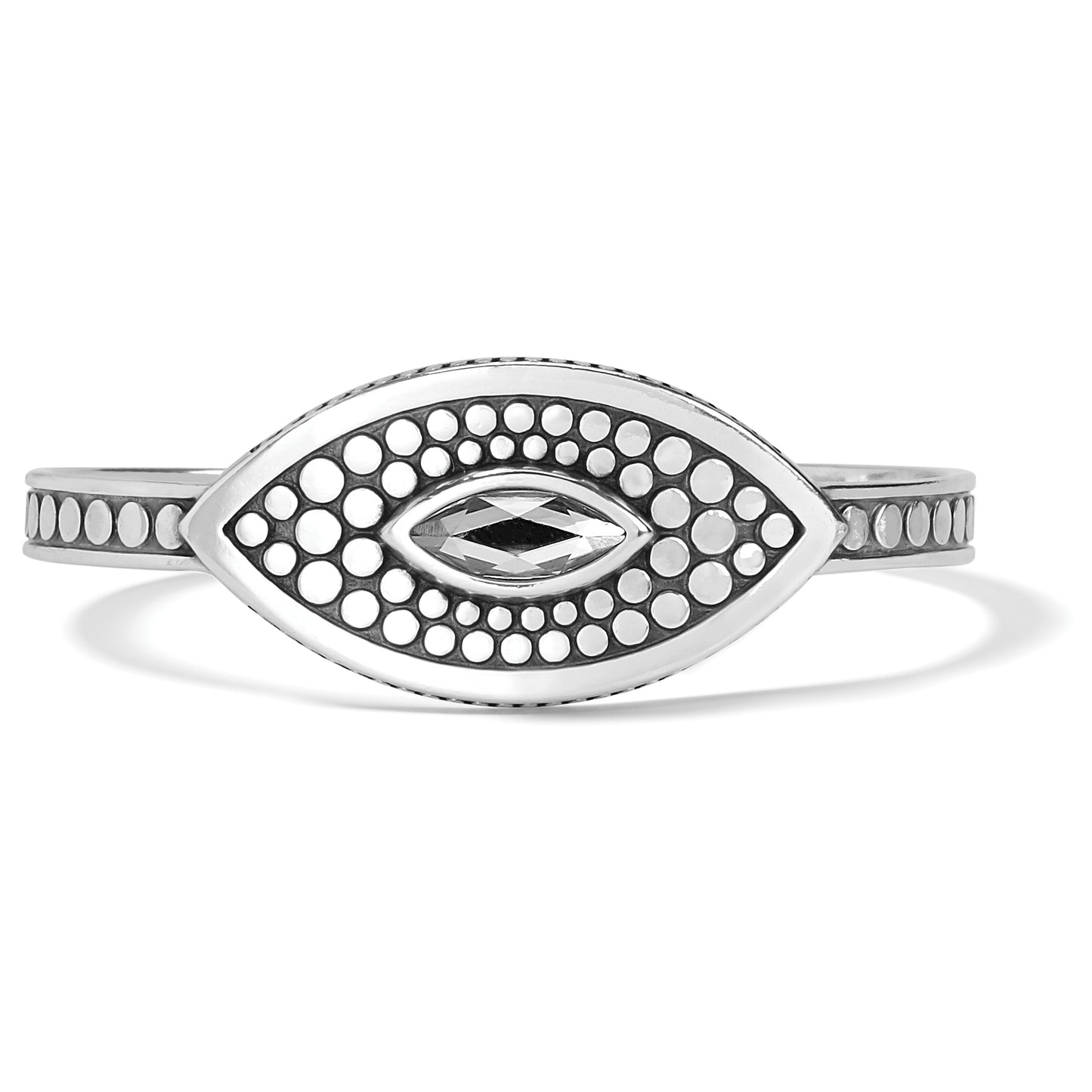 Pebble Disc Marquise Cuff Brac
