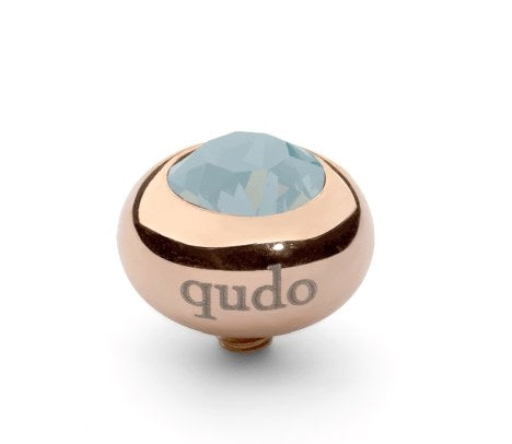 Tondo 10mm RG White Opal