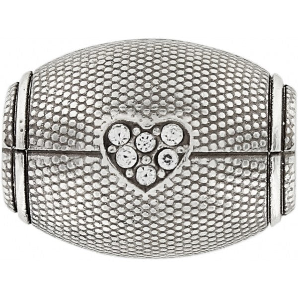 SIL/STN FOOTBALL BEAD