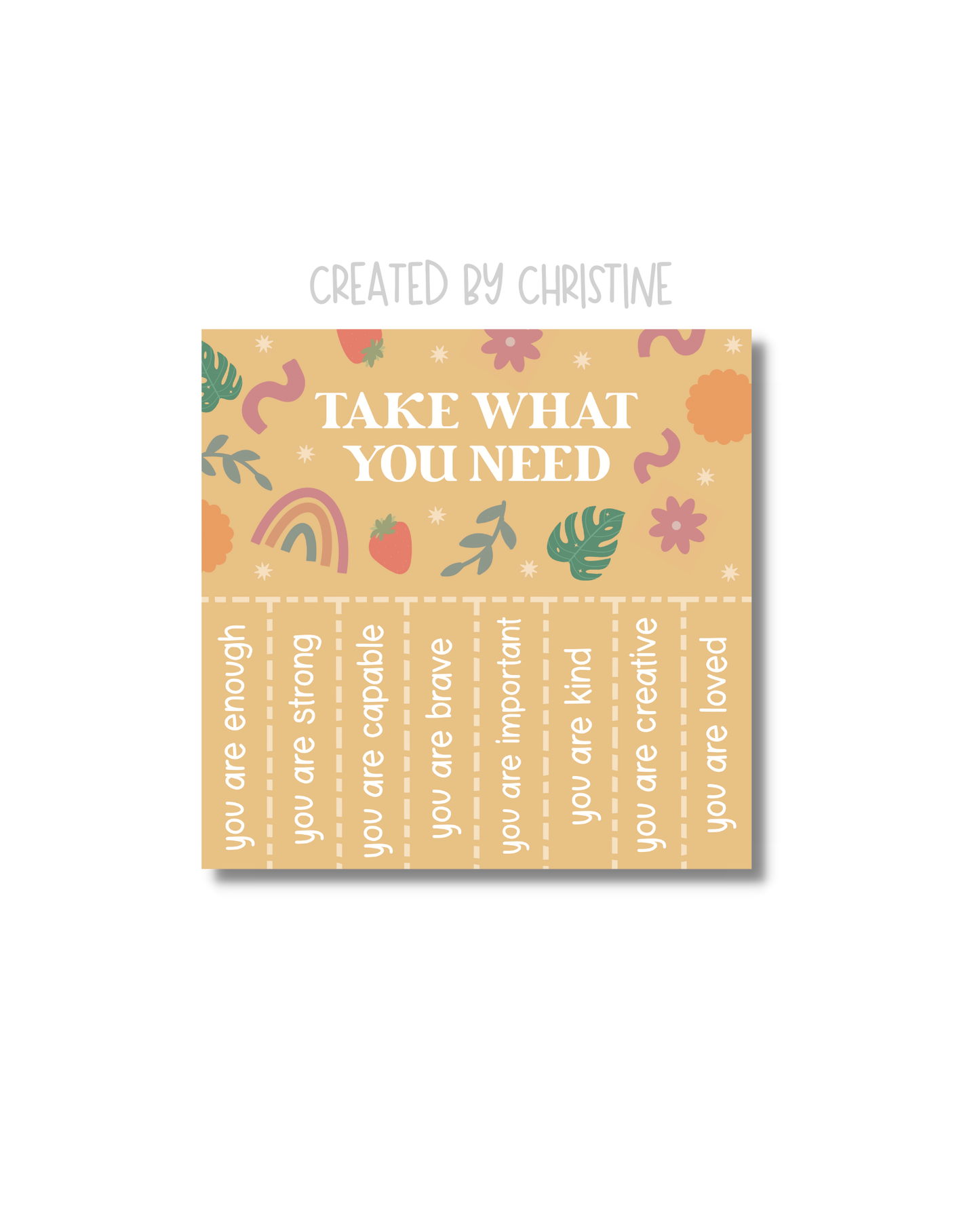 Sticker | Take What You Need