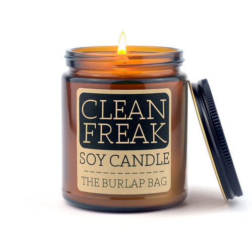Burlap Bag Candle