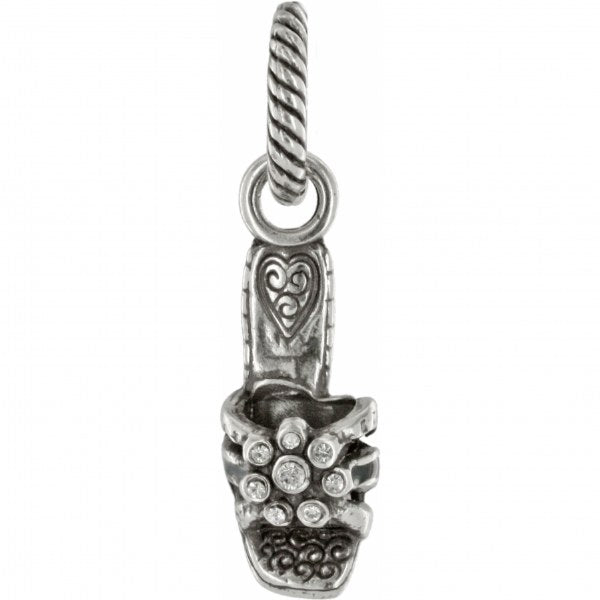 SIL/STN ABC SHOE CHARM