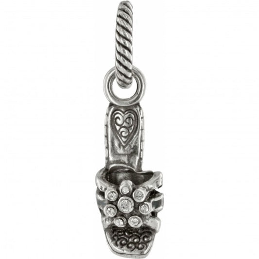 SIL/STN ABC SHOE CHARM