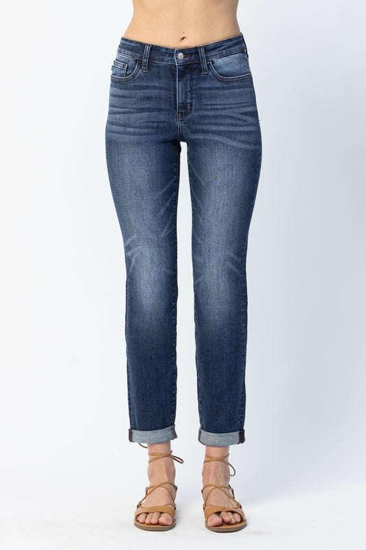 Mid-Rise | Slim | Cuffed Jeans
