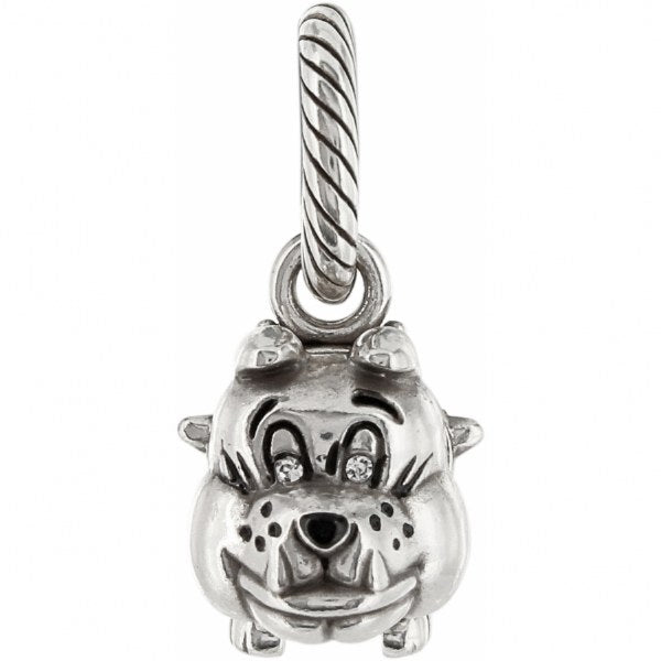 SIL/STN DEXTER BULLDOG CHARM