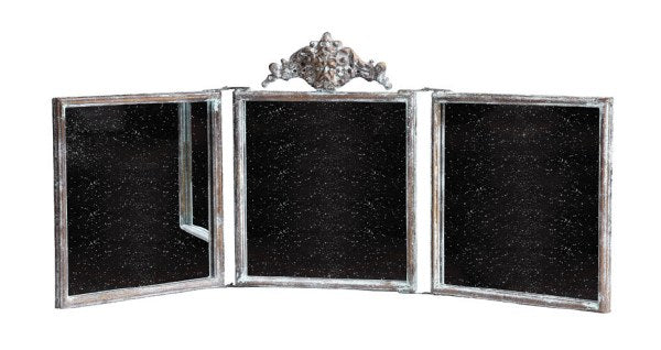 Metal Folding Vanity Mirror