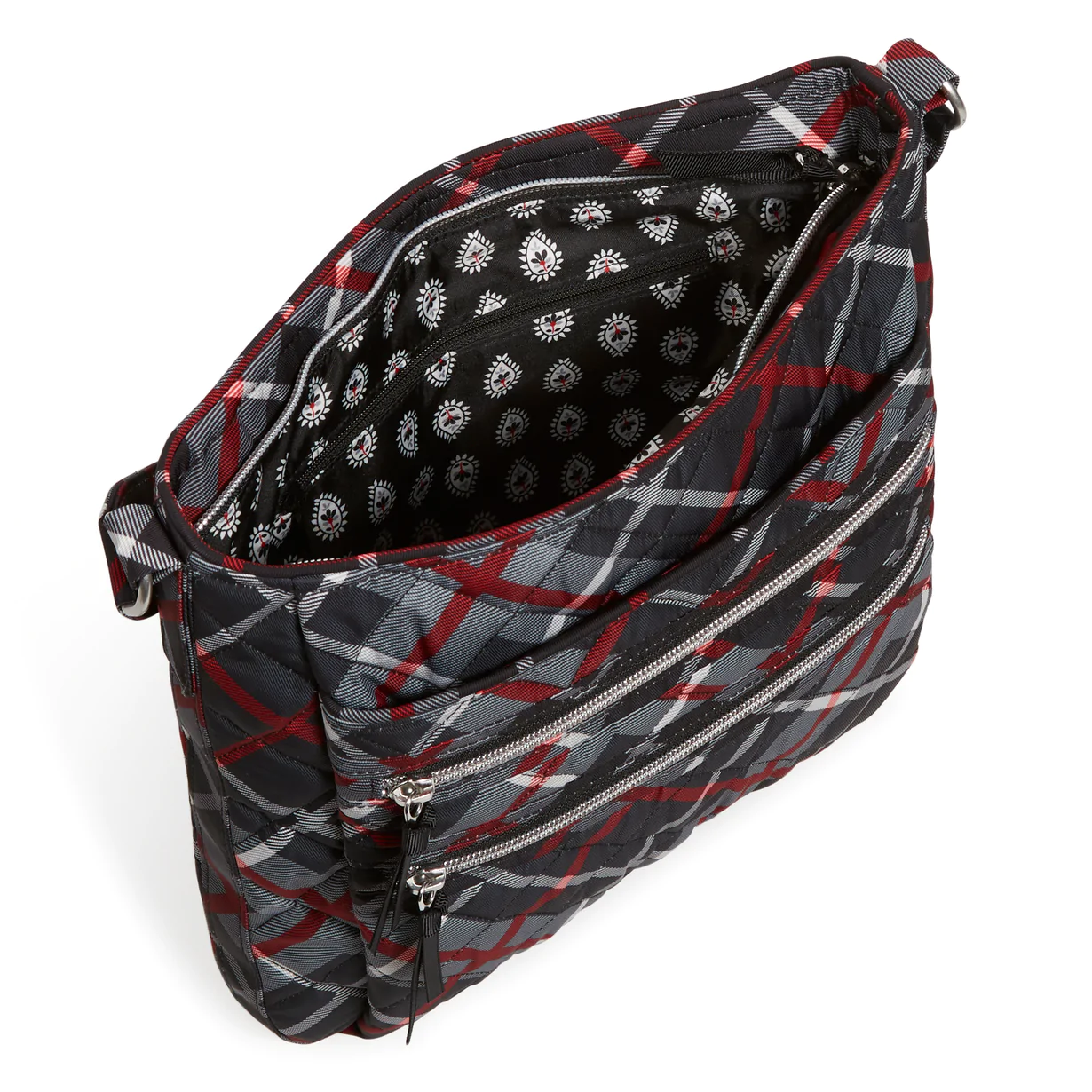 Triple Zip Hipster | Paris Plaid