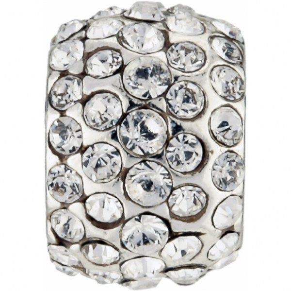 Sil/Stn Mini Ice Diva Bead
