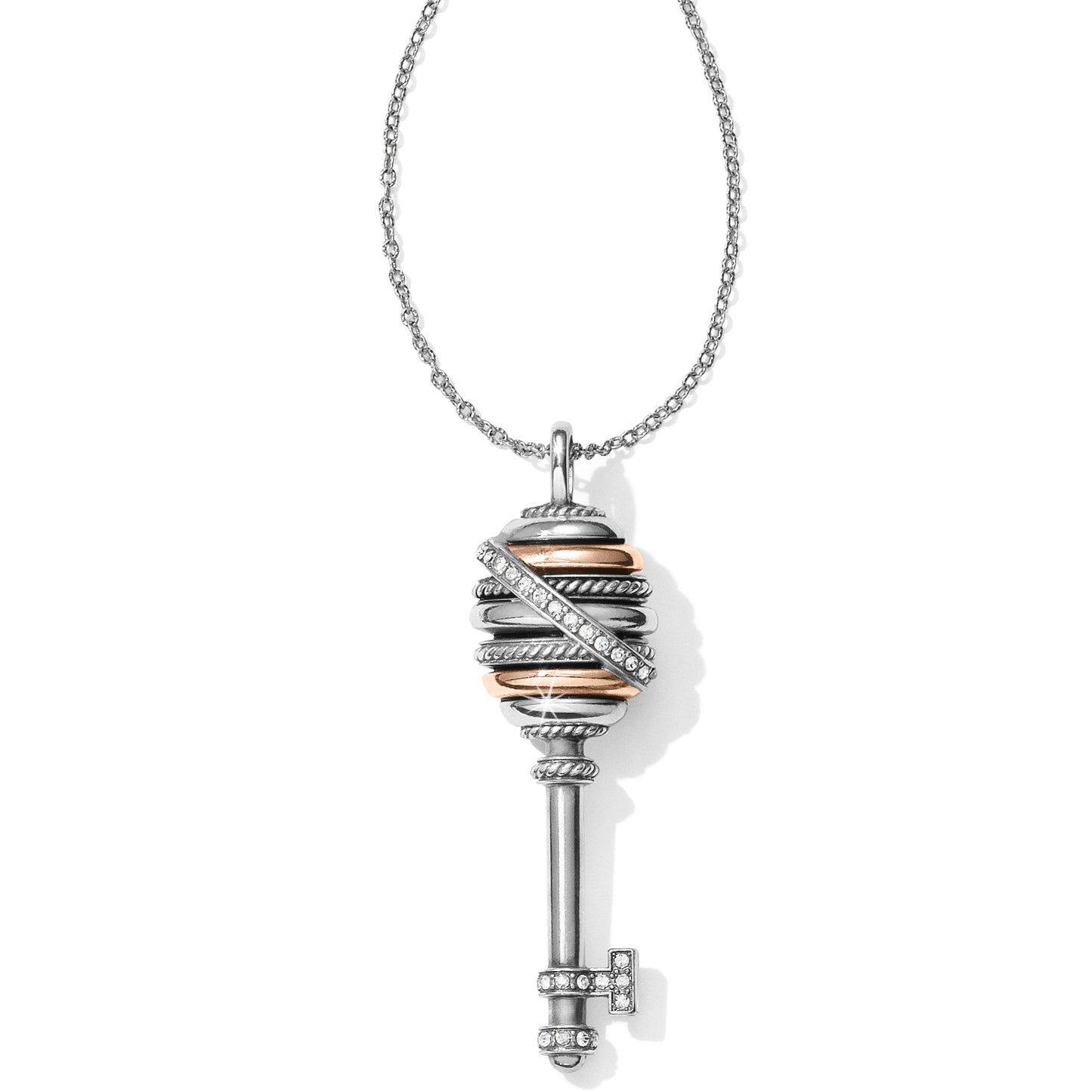 Neptunes Rings Key Necklace