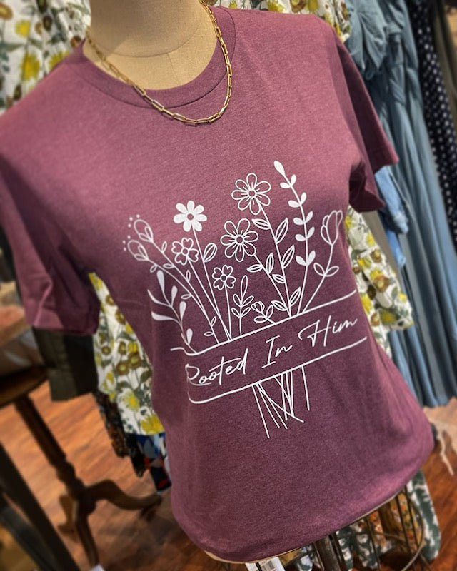 Rooted in Him T-Shirt