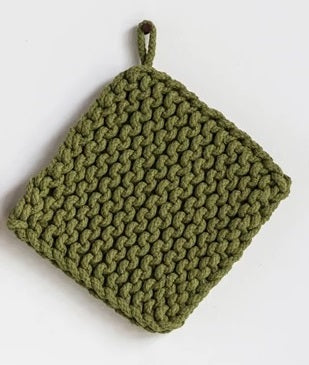 Cotton Crocheted Pot Holder