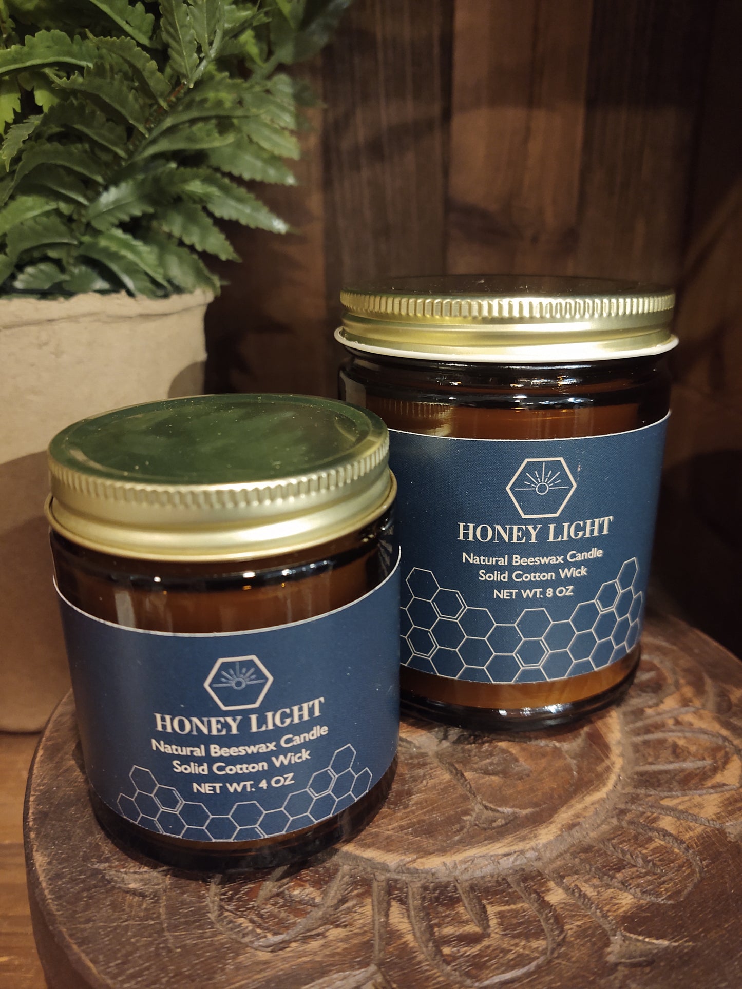Honey Light Candle