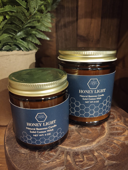 Honey Light Candle