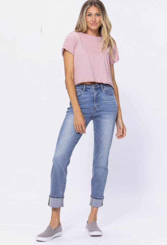 High Waist | Boyfriend | Vintage Wash Jeans