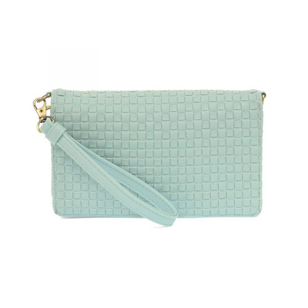 Lila Mini Woven Crossbody Bag