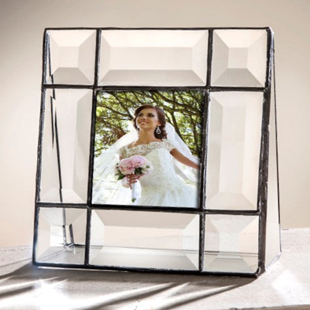 Beveled Glass Picture Frame | 3x3