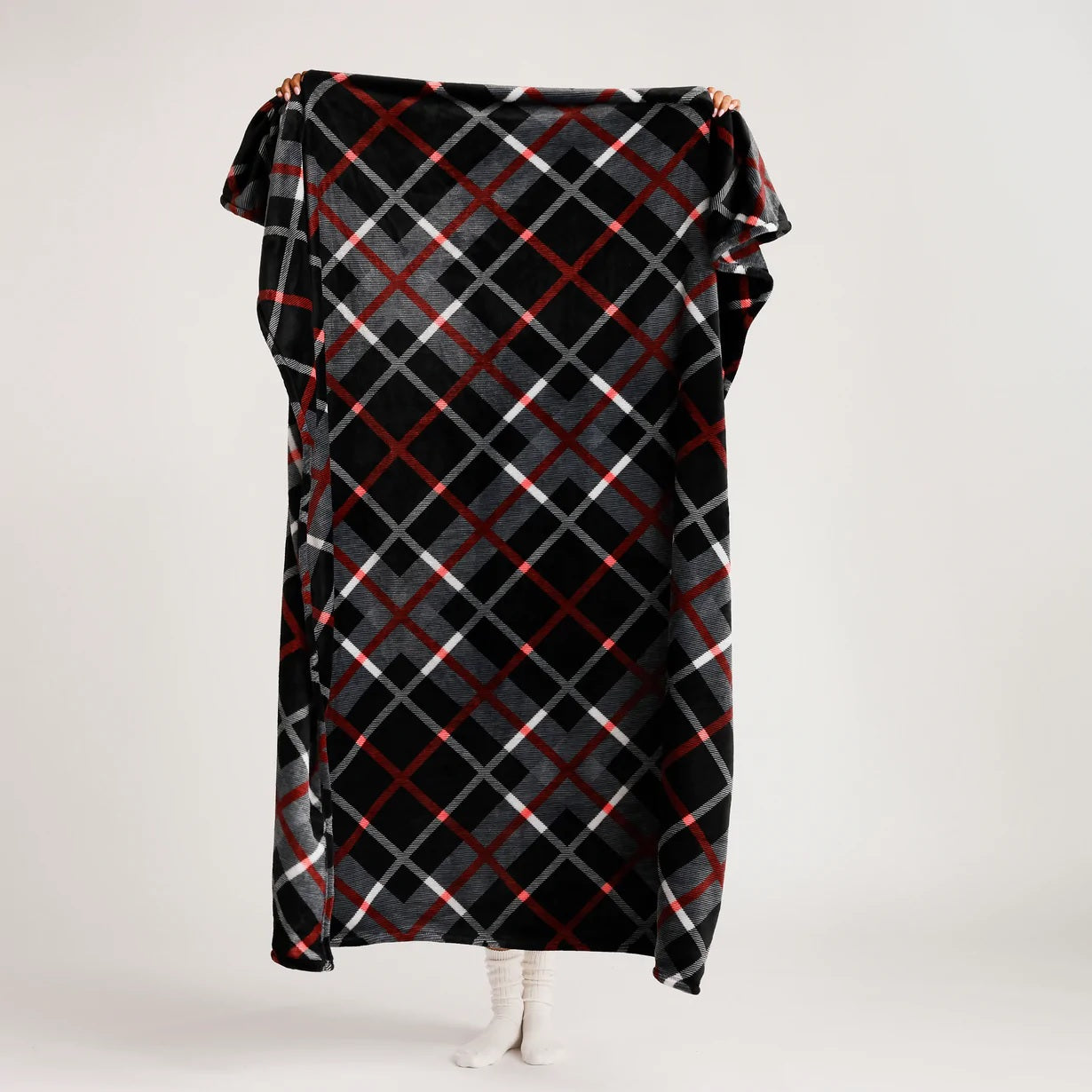Plush Throw Blanket | Paris Plaid