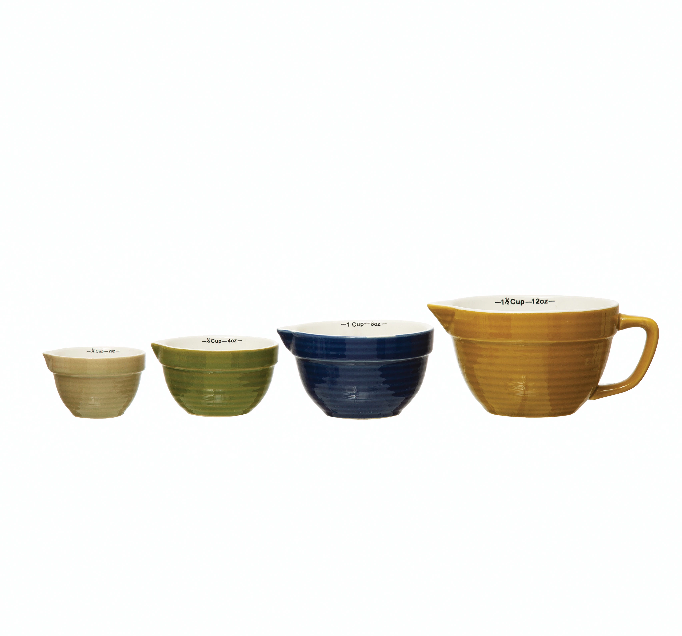 Stoneware Measuring Cups