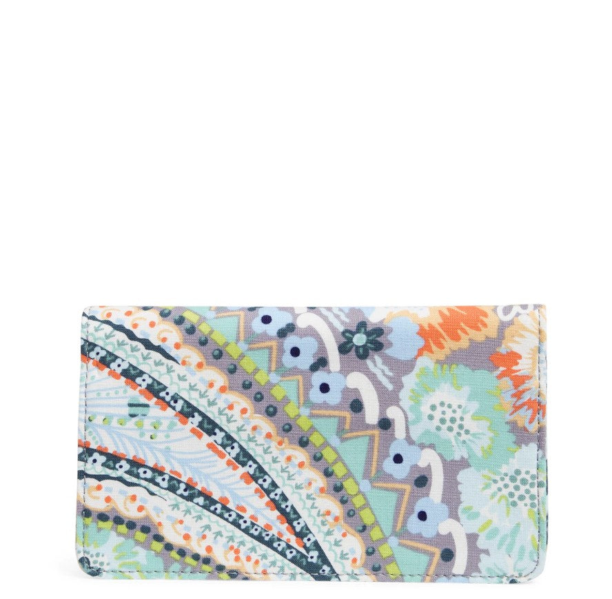 Checkbook Cover | Citrus Paisley
