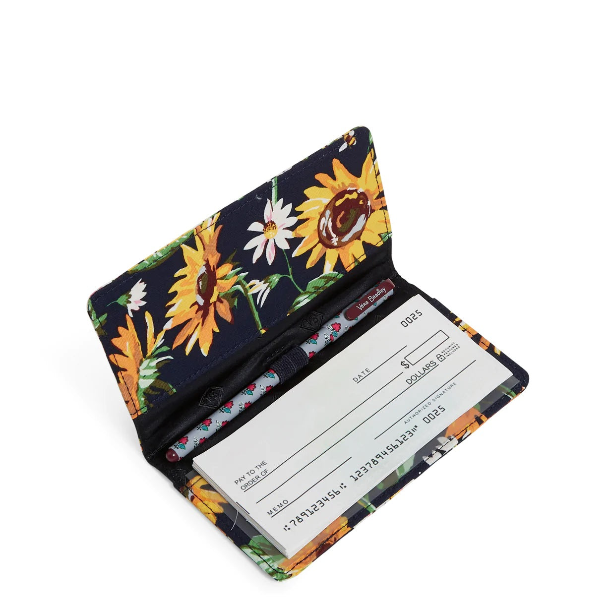Checkbook Cover | Sunflowers