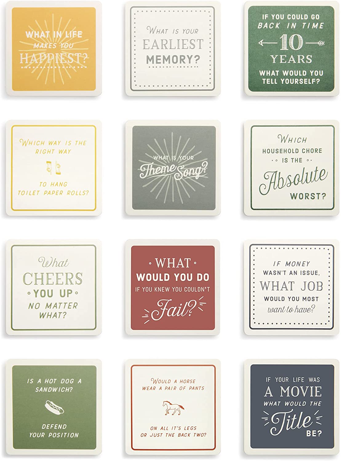 Party Coaster Convo Starters