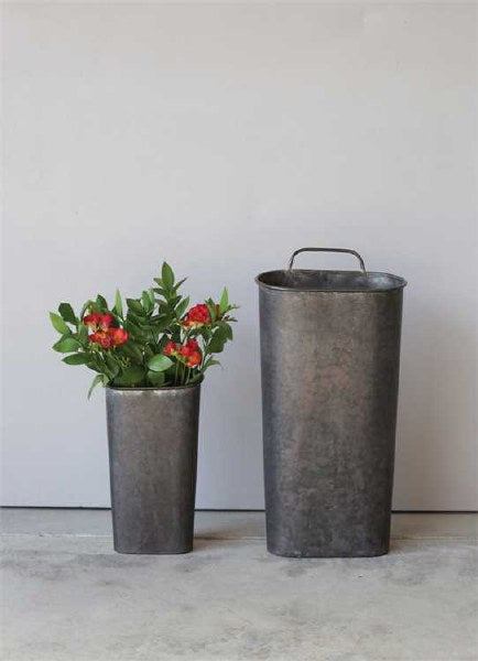 22" Tin Wall Bucket