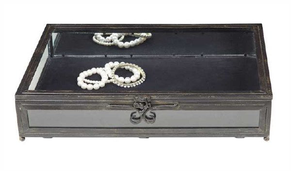 Metal and Glass Display Box