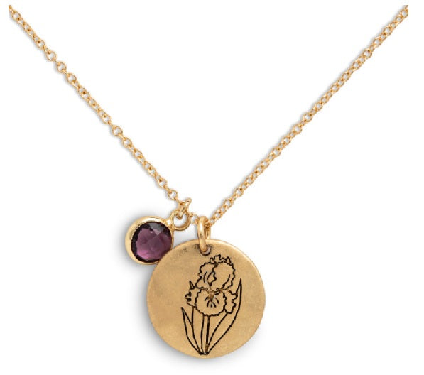 Birthstone Charm Necklace