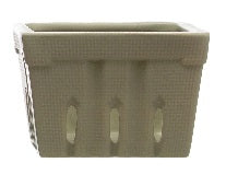 Stoneware Berry Basket Matte Finish