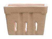 Stoneware Berry Basket Matte Finish