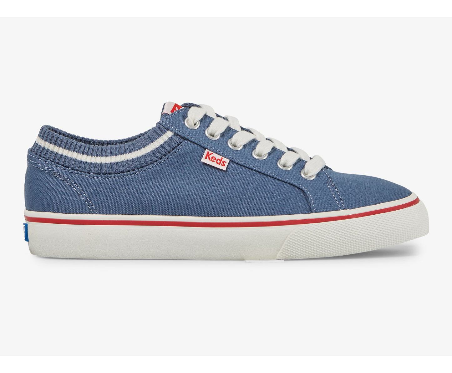 Jump Kick Rib Knit Navy & White