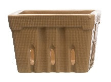 Stoneware Berry Basket Matte Finish