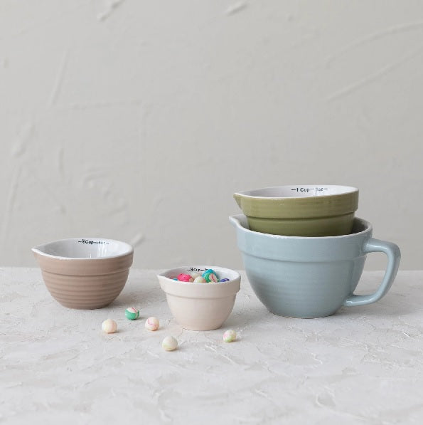 Stoneware Measuring Cups