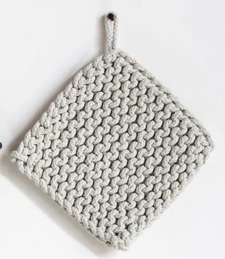 Cotton Crocheted Pot Holder