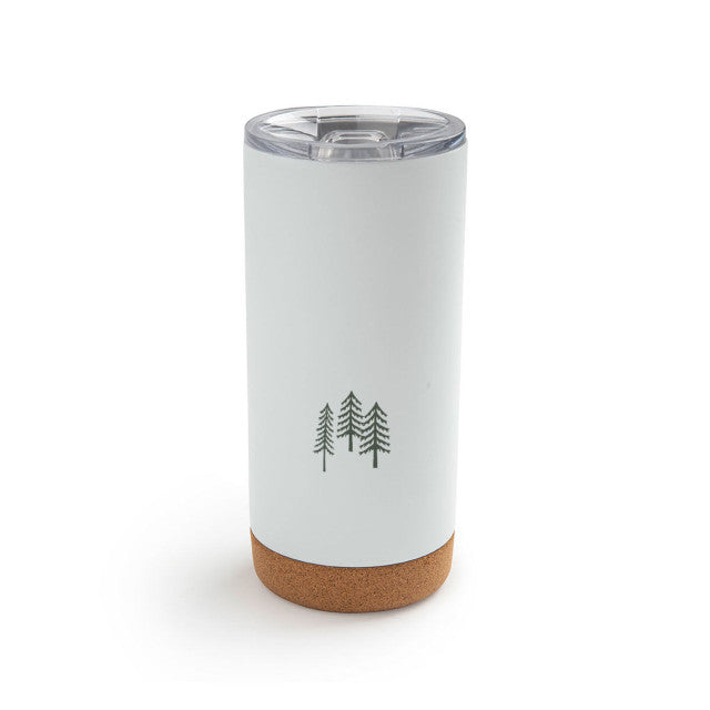 Park It Metal Tumbler/ White