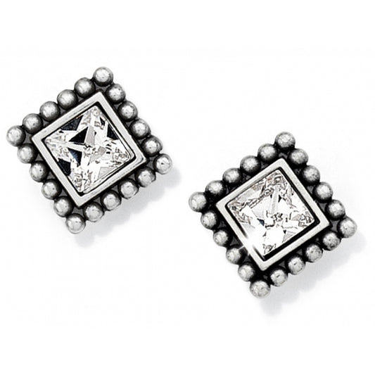 Sparkle Square Earrings