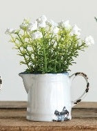 Miniature Pitcher with Flowers