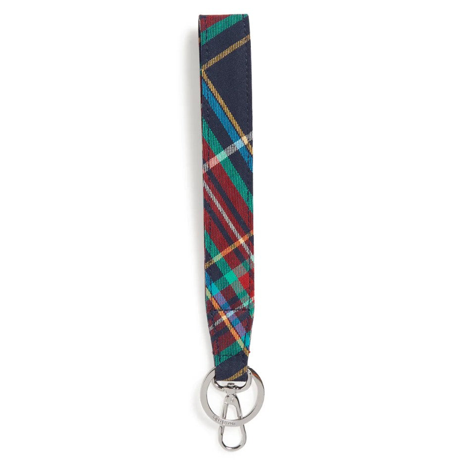 Wide Loop Keychain | Tartan Plaid