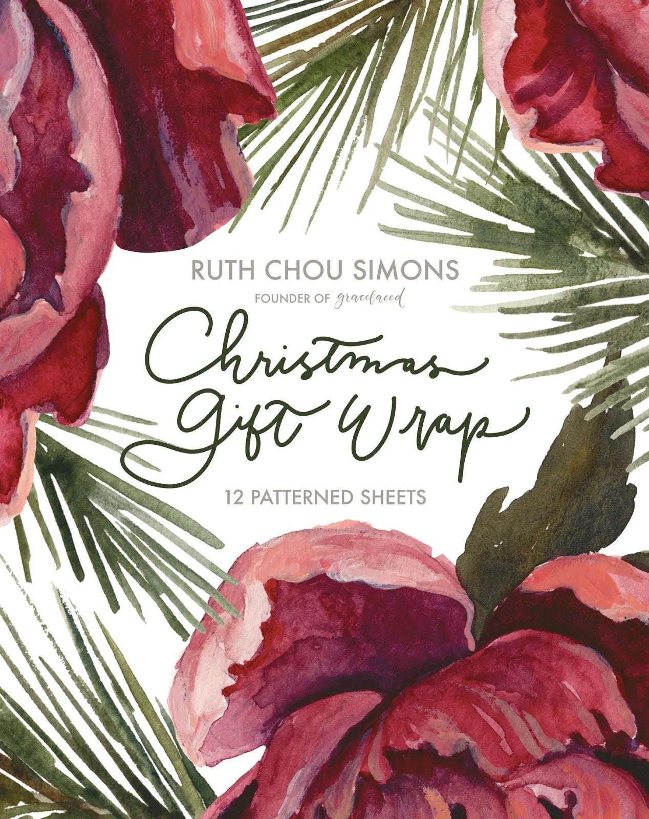 Christmas Gift Wrap: 25 Patterned Sheets