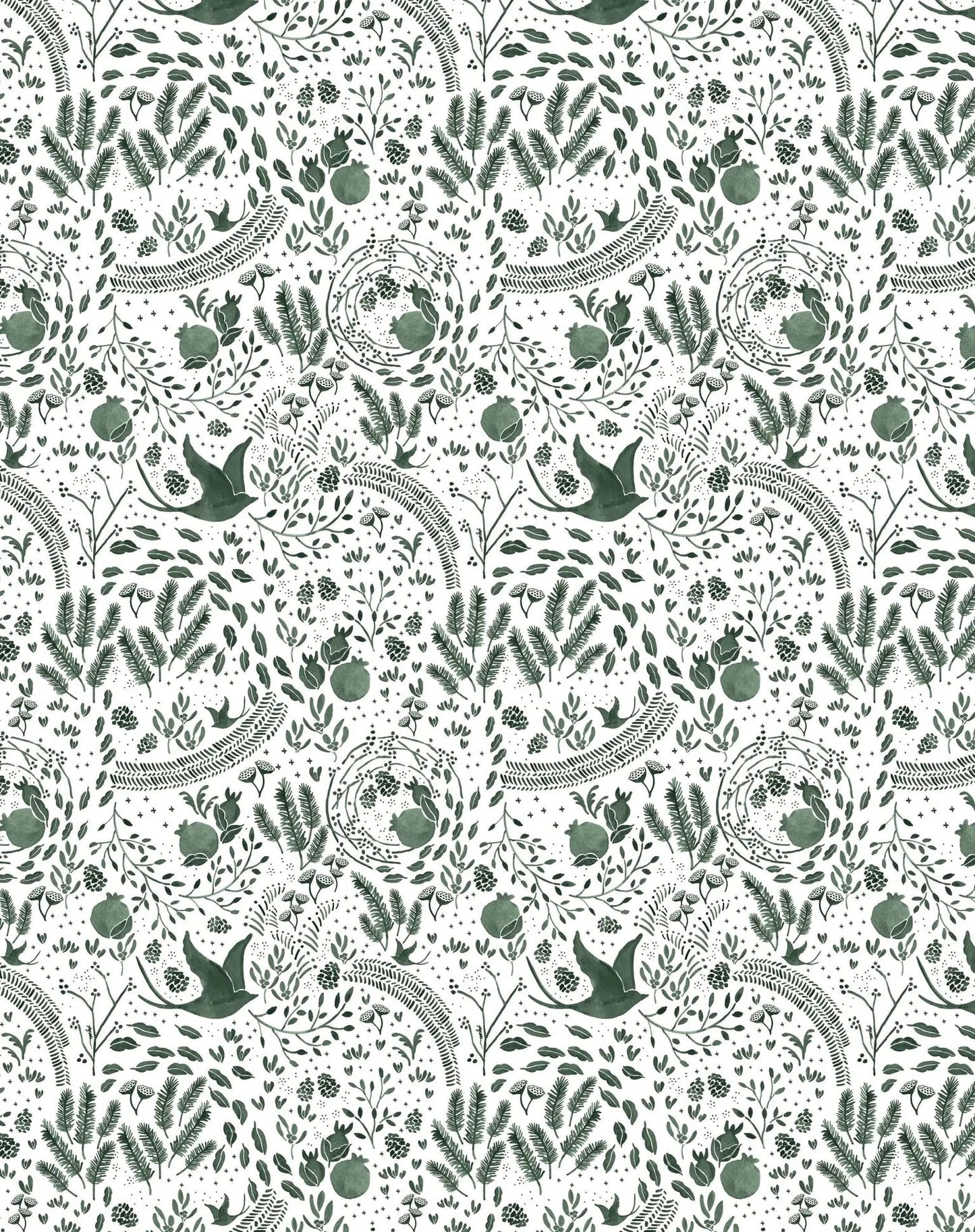 Christmas Gift Wrap: 25 Patterned Sheets