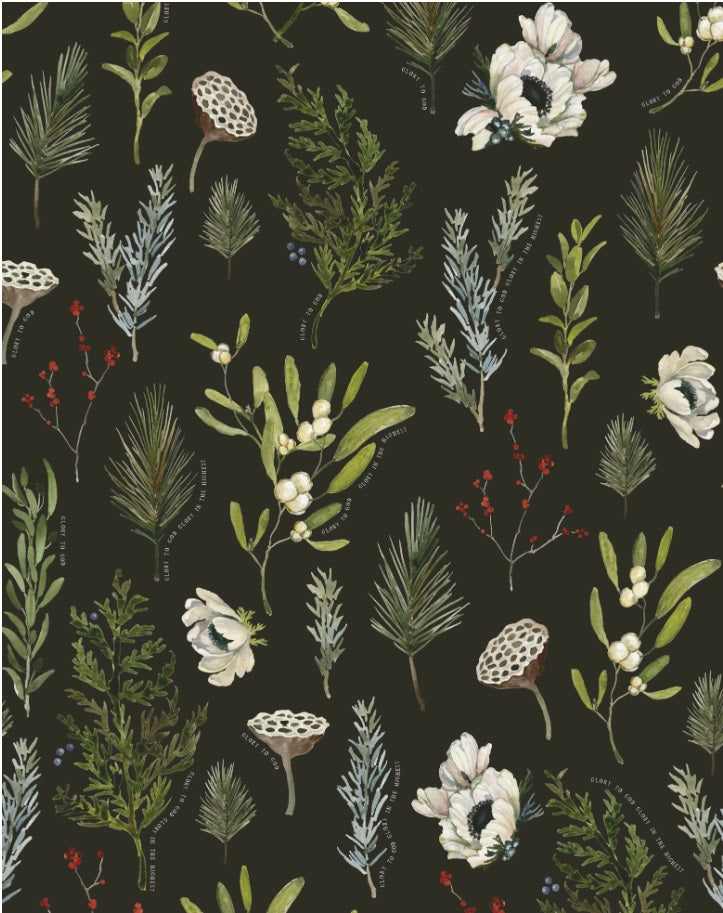 Christmas Gift Wrap: 25 Patterned Sheets