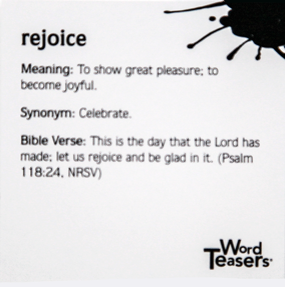 Word Teasers | Faith