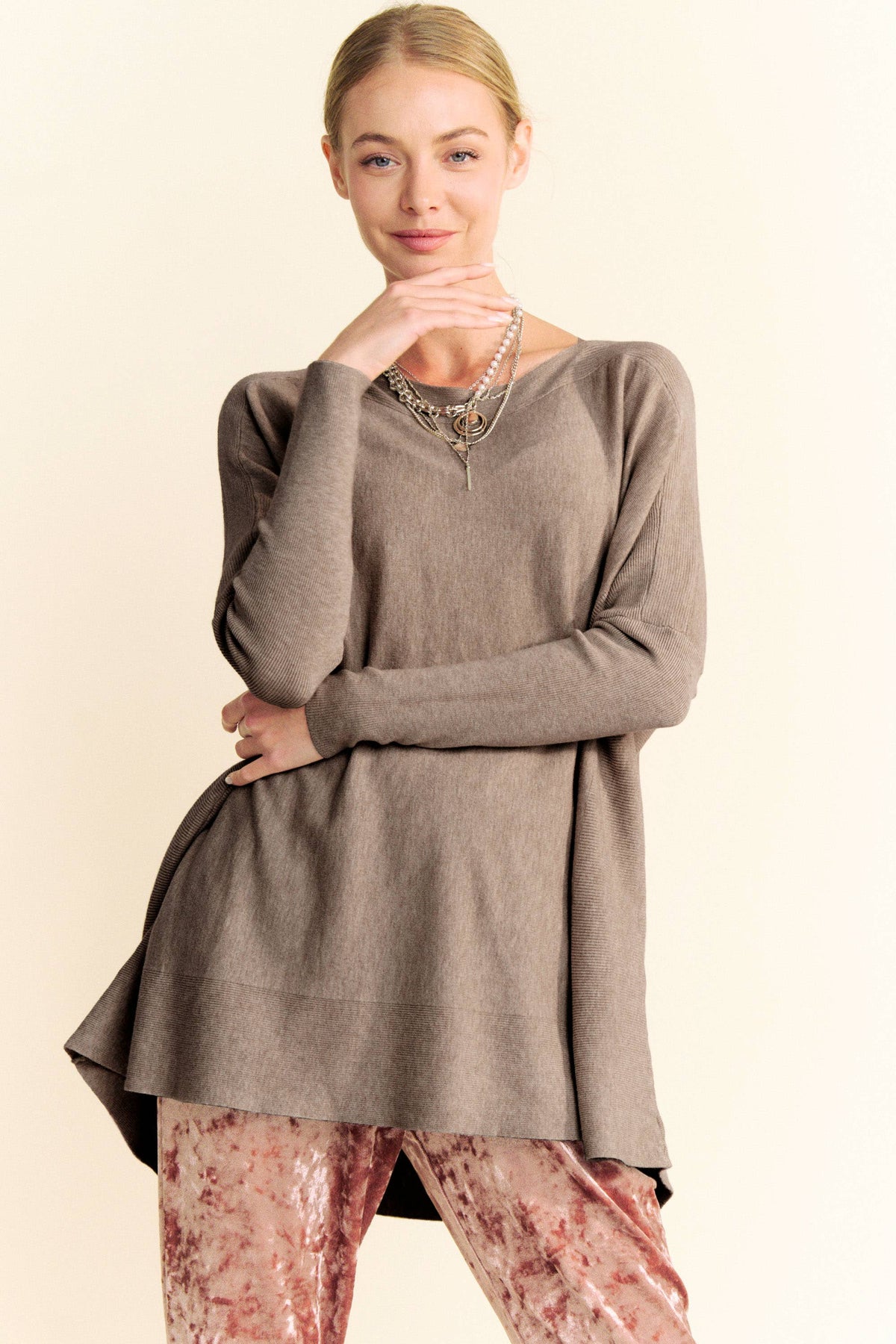 Tunic Sweater | Mocha